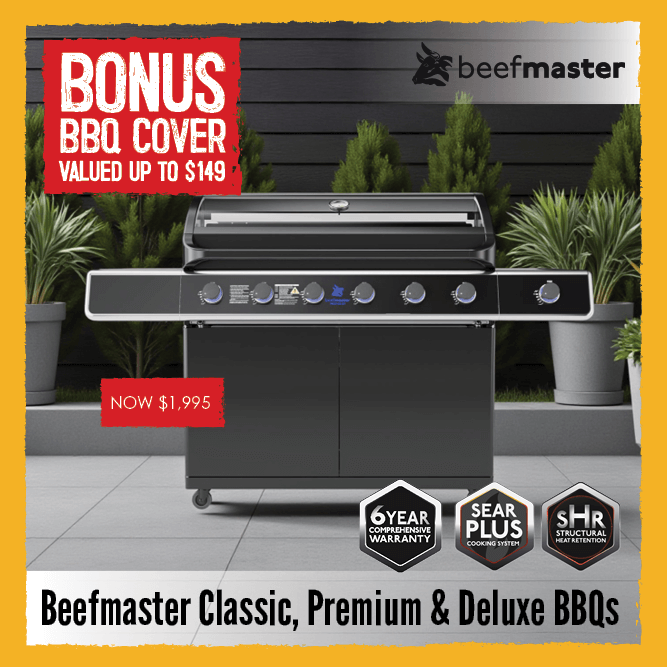 Bonus BBQ Cover Beefmaster BBQs | Shop Now